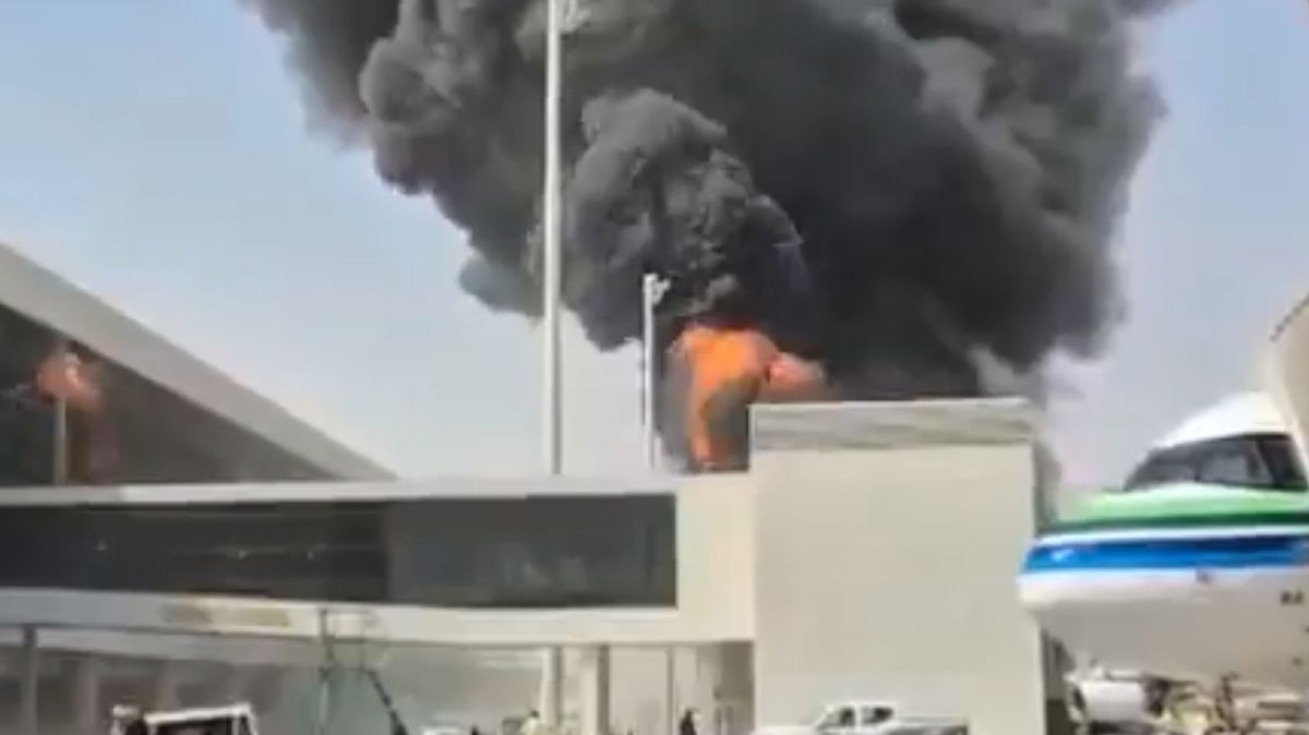 Saudi Arabia's Riyadh airport attacked for second time in 24 hours as UK issues travel warning